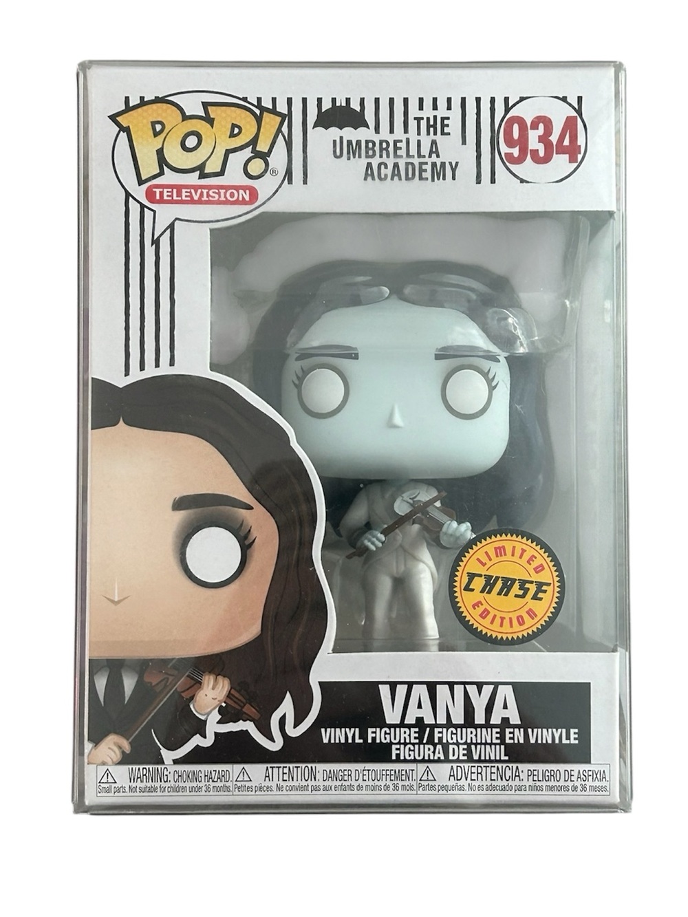 THE UMBRELLA ACADEMY Vanya CHASE Funko Pop Rare Collectable Vinyl Figure